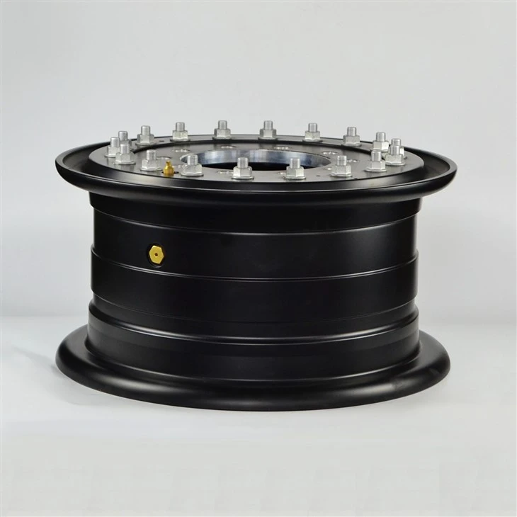 Forged Wheels Rims Of 2-Piece Design For Trucks With Bolts And Nuts high quality