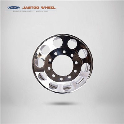 24 × 8.25 modfedd Ffurfiedig Olwynion Tryc Alwminiwm Ochr Ddwbl